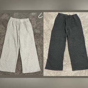Bundle of 2 Brandy Melville Wide Leg Sweatpants